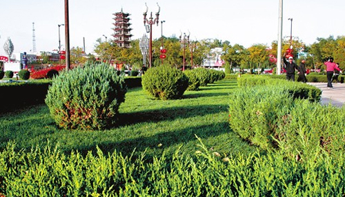 Northwest China's Gansu Province has made an investment of more than 360 million in improving urban and rural infrastructure construction and afforestation in recent years. 