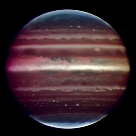 Jupiter looks sharp in the crispest whole-planet picture of the gas giant ever shot from Earth, released in October. [Photo: NASA]