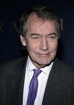 In this Sept. 10, 2008 file photo, television host Charlie Rose arrives at a benefit for the LeBron James Family Foundation at the Ralph Lauren mansion, in New York.
