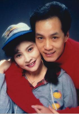 Feng Yuanzheng and his wife Liang Danni