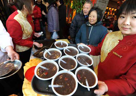 Laba Festival observed throughout China