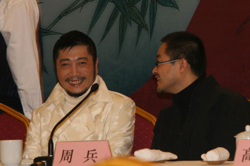 Xiao Chong, or Johnny Chen, famous Taiwanese musician attends the press conference of the documentary 'The Palace Museum of Taipei', on January 7, 2009. He produced music for this documentary. [Photo: CRIENGLISH.com]