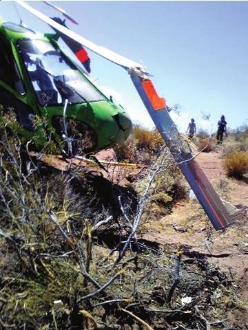 A helicopter carrying CCTV journalists crashed on January 9, the fifth day of the Dakar Rally. As the journalists were tracking the action from 30 meters above, the craft developed a mechanical fault and plunged to the ground. No-one was injured but the helicopter’s rotor blades were badly damaged. 