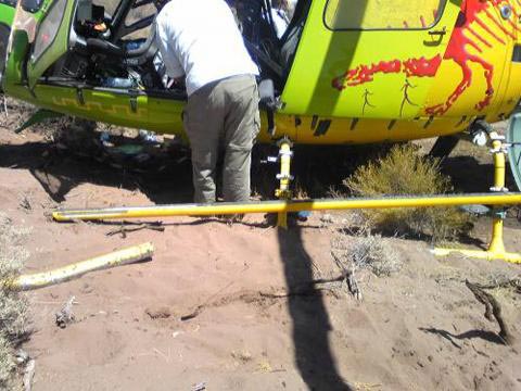 A helicopter carrying CCTV journalists crashed on January 9, the fifth day of the Dakar Rally. As the journalists were tracking the action from 30 meters above, the craft developed a mechanical fault and plunged to the ground. No-one was injured but the helicopter’s rotor blades were badly damaged. 