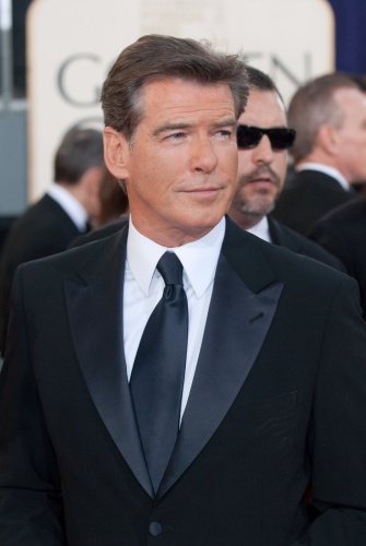 Actor Pierce Brosnan attend the 66th Annual Golden Globes Awards at the Beverly Hilton in Beverly Hills, CA Sunday, January 11, 2009.[China.org.cn/goldenglobes.org] 