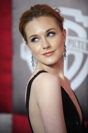 Evan Rachel Wood attends the In Style/Warner Bros Golden Globes after party in Beverly Hills, California January 11, 2009.