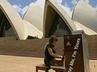Sydney pianists take to streets