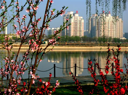 City view of Taiyuan [Photo by Liu Ziliang] 