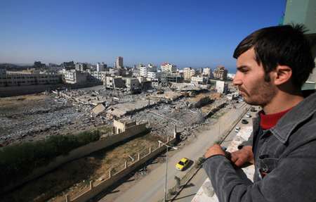 The last Israeli soldier had left Gaza Strip on Wednesday, just four days after Israel declared a unilateral ceasefire with Gaza militants led by Hamas, ending an unprecedented 22-day military offensive on the enclave, but what Gazans concern most is what would happen next? 