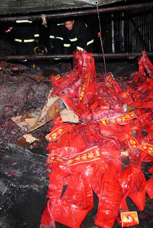 Fireworks stall explosion kills 3 in Harbin