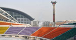 Cauldron tower of 24th World Winter Universiade in Harbin