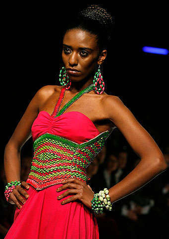 Fashion Dress on African Designers Have Made Their Debut At Rome Haute Couture Fashion