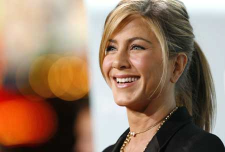 Cast member Jennifer Aniston smiles at the premiere of the movie 