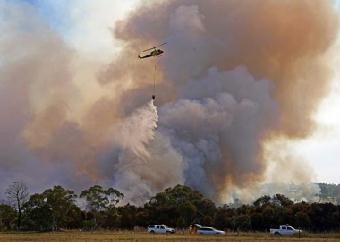Wildfire in Australia 