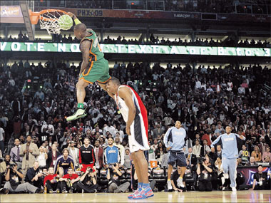 nate robinson dunk contest green