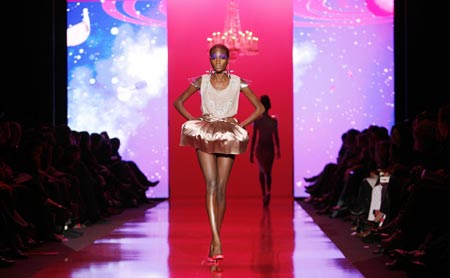 The classic Barbie doll finally made her catwalk debut to celebrate her upcoming 50th birthday in what turned out to be the most popular event held during the opening days of New York Fashion Week in the weekend.