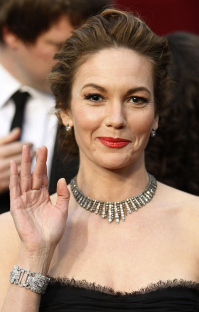  Actress Diane Lane arrives at the 81st Academy Awards in Hollywood, California February 22, 2009. [China Daily/Agencies]