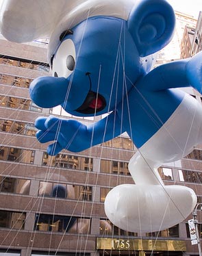 The Smurfs balloon 