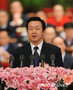 China&apos;s top judge, Wang Shengjun