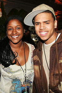 Chris Brown and Tina Davis