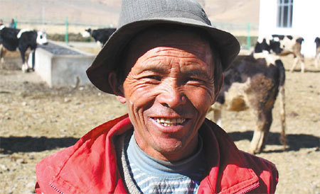 For Tobgye, 50, income from dairy farming has gone up dramatically.