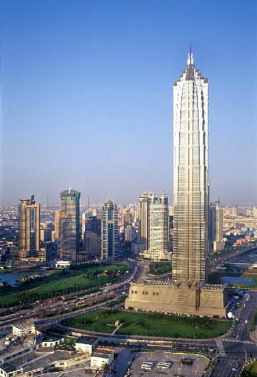 Jinmao Tower at Lujiazui Financial Center,