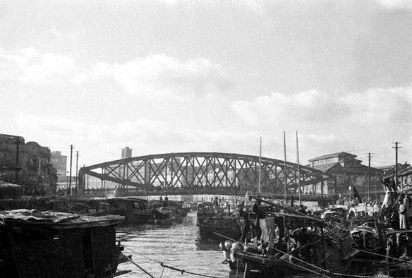  Suzhouhe River Bridge in the 1930s 