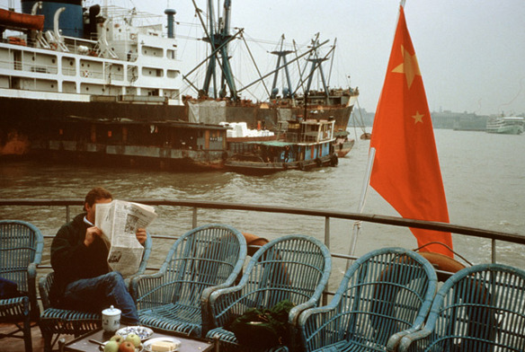 Shanghai scene from the 1980s 