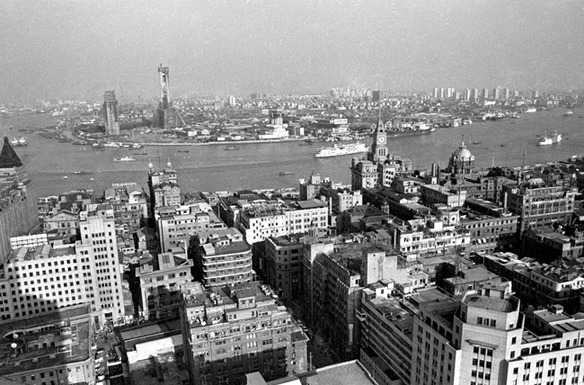 Pudong area in the 1990s 