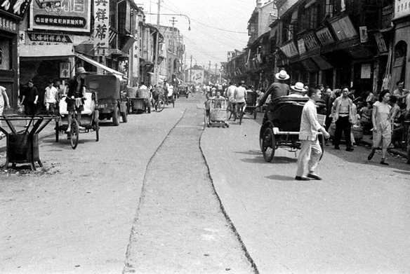 Streets in old Shanghai 