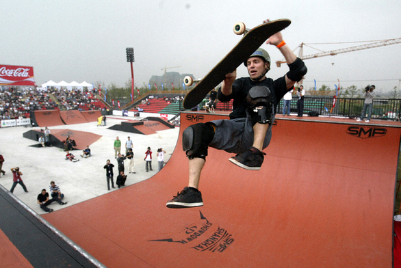 A Shanghai extreme sports club 