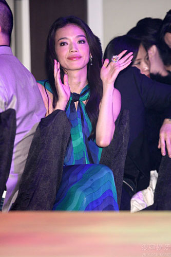 Taiwan actress Shu Qi attends an activity held by the fashion magazine Marie Claire in Taipei on March 17, 2009. The 32-year-old star was recently voted in an online poll as the 'best representative for Asian beauties'. 