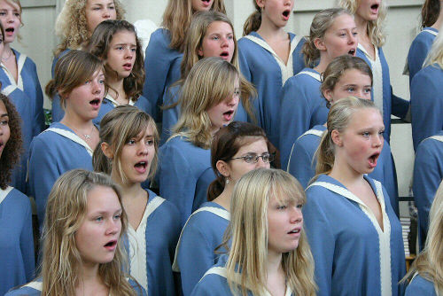 The Copenhagen Girls' Choir of Denmark