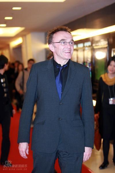 British director Danny Boyle is seen at the premiere of 'Slumdog Millionaire' in Beijing China, March 25.