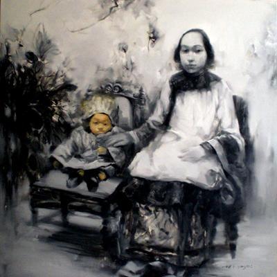 Li Yongzhi, 'Oil on Canvas', 2008 