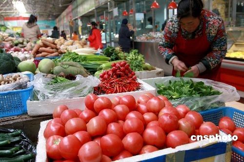 China's March CPI falls 1.2%