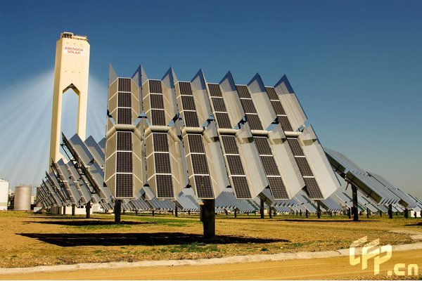 A solar power station in Spain [CFP]