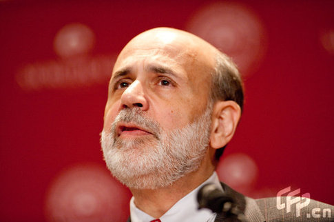 April 14, 2009, Atlanta, Georgia, USA: Ben Bernanke, Chairman of the Federal Reserve, speaks to students at Morehouse college [CFP]