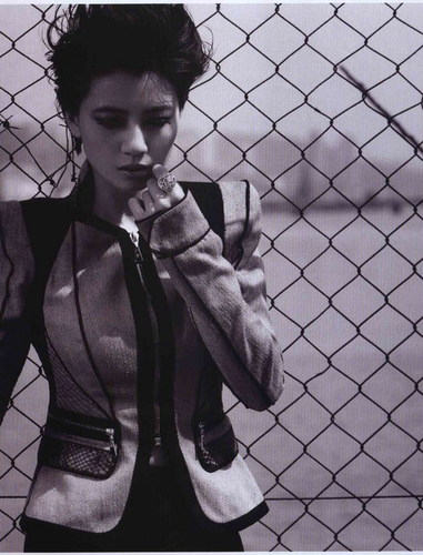 Chinese actress Gao Yuanyuan is in a fashion spread shot for Vogue China May issue. Her latest work, the Nanjing Massacre flick 'The City of Life and Death' is to hit the screen across China on Aprill 22. Her new role in this film, breaking away from her stereotypical innocent characters previously, is seen as the turning point of her acting career. 