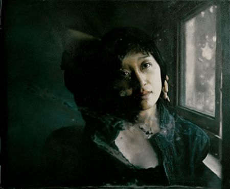 Fan Mingzheng Woman in Front of the Window 5 Oil on Canvas 2008 