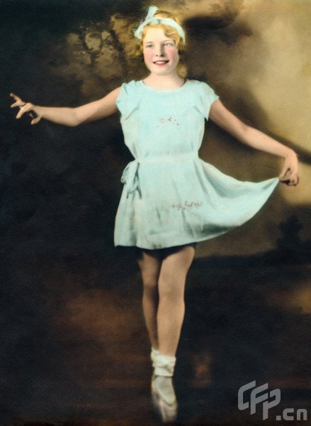  Collect picture of Dorothy Kloss aged 7.[barcroftmedia/CFP]