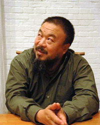 Chinese artist Ai Weiwei 