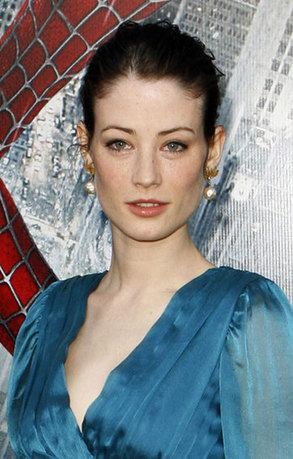 British actress Lucy Gordon arrives at the premiere of the film 'Spiderman 3' during the Tribeca Film Festival in New York in this April 30, 2007 file photo. Gordon, who featured in the film Spider-Man 3, has been found dead after apparently committing suicide, French police said on Thursday.