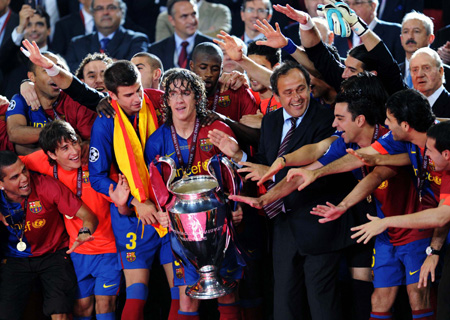Sublime Barcelona beat in Champions final --