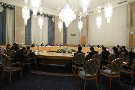 Senior representatives on security issues from the BRIC countries met in Moscow on Friday ahead of an upcoming summit on relations and cooperation within the bloc.