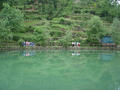 Source of the Yunshe village river