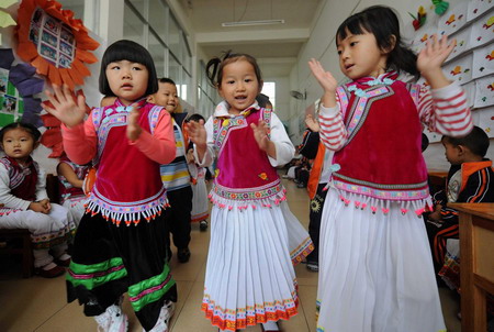 Children celebrate their day around the country