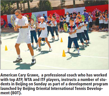 Tennis program a boon for grassroots