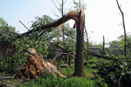 Storm leaves 22 dead in central China