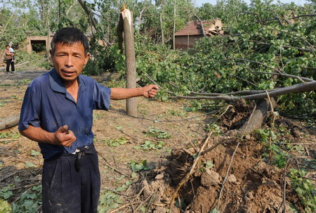 Storm leaves 22 dead in central China